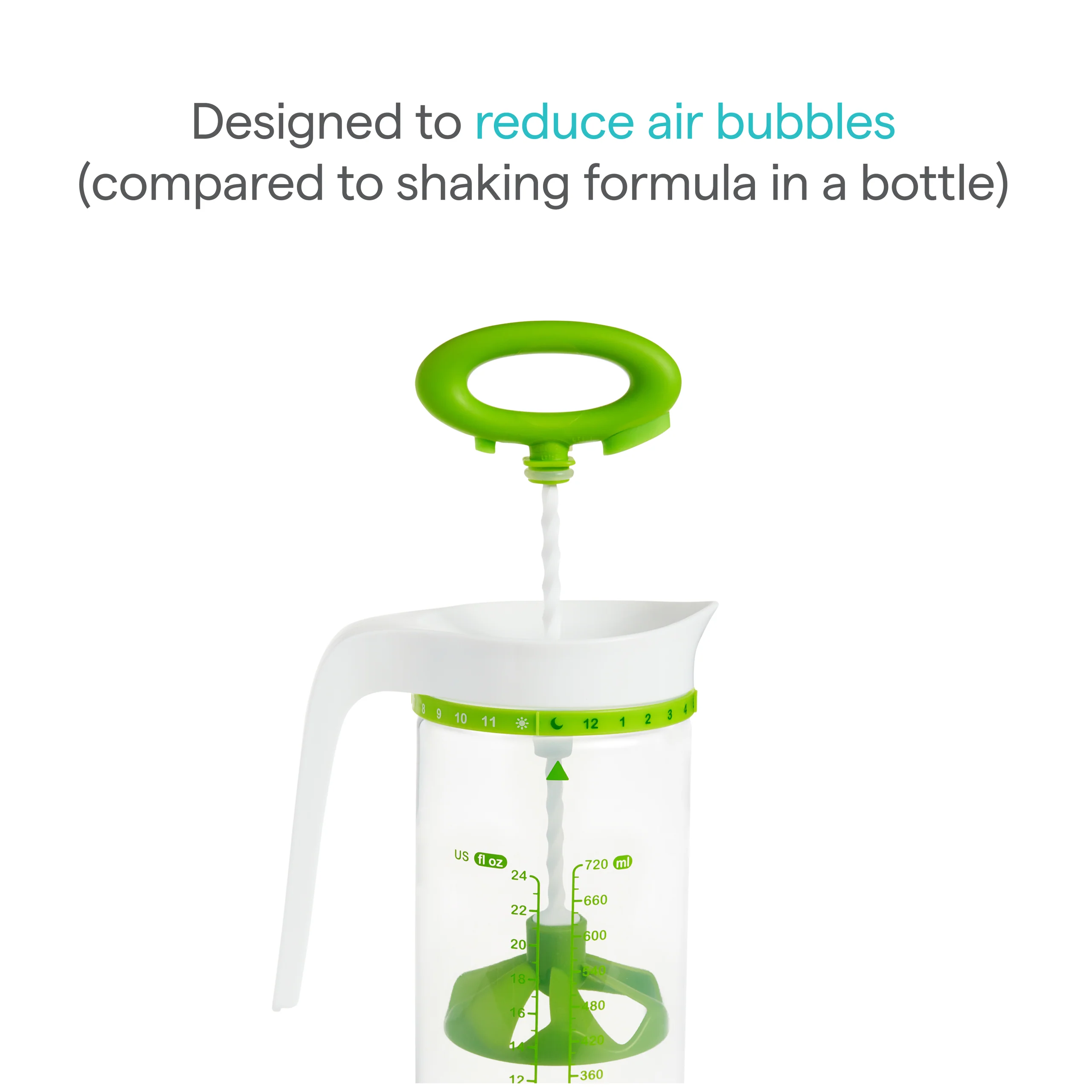 Munchkin Smart Blend Formula Mixing Pitcher for Baby Bottles