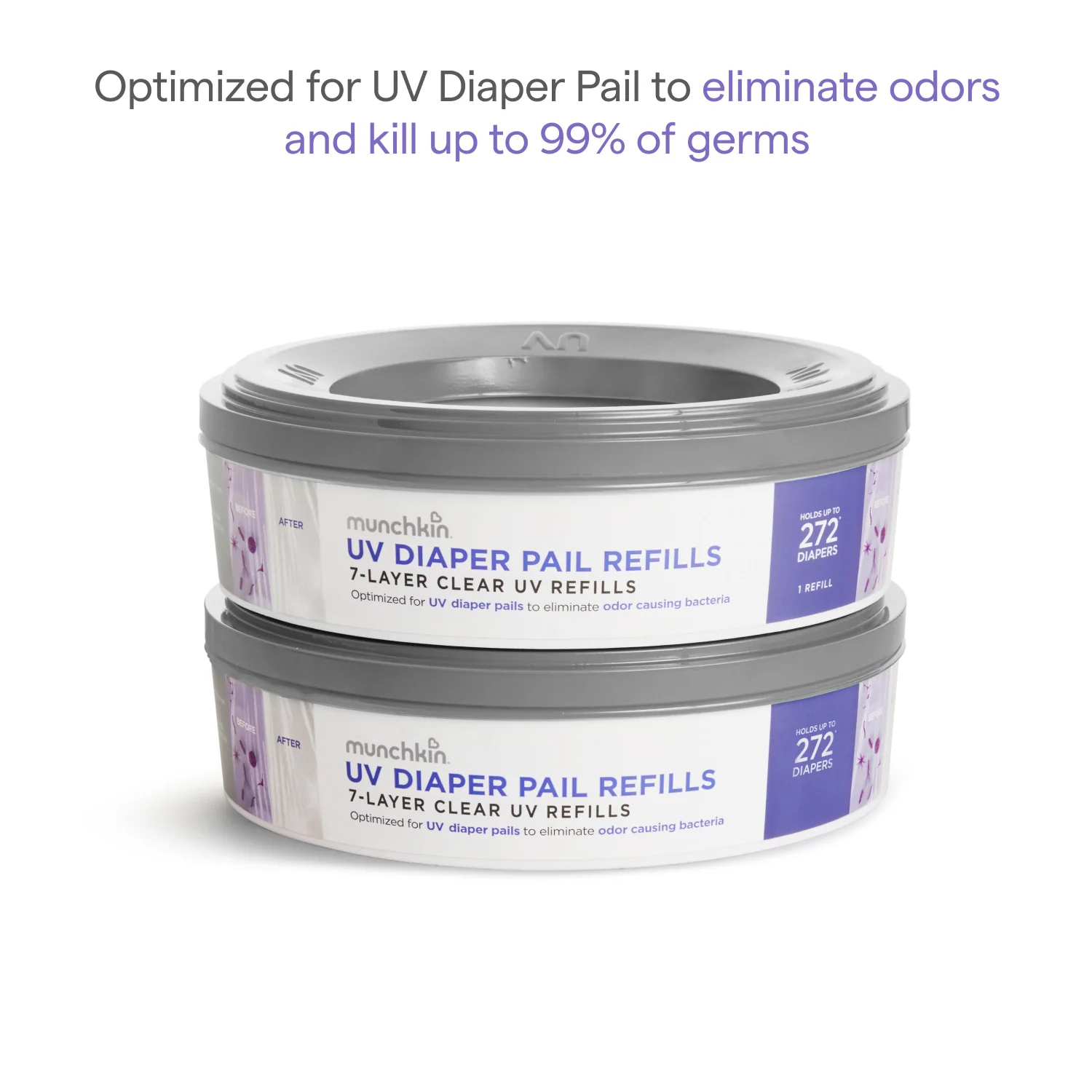 Argolas de Recarga para Balde de Fraldas UV, 2 un.