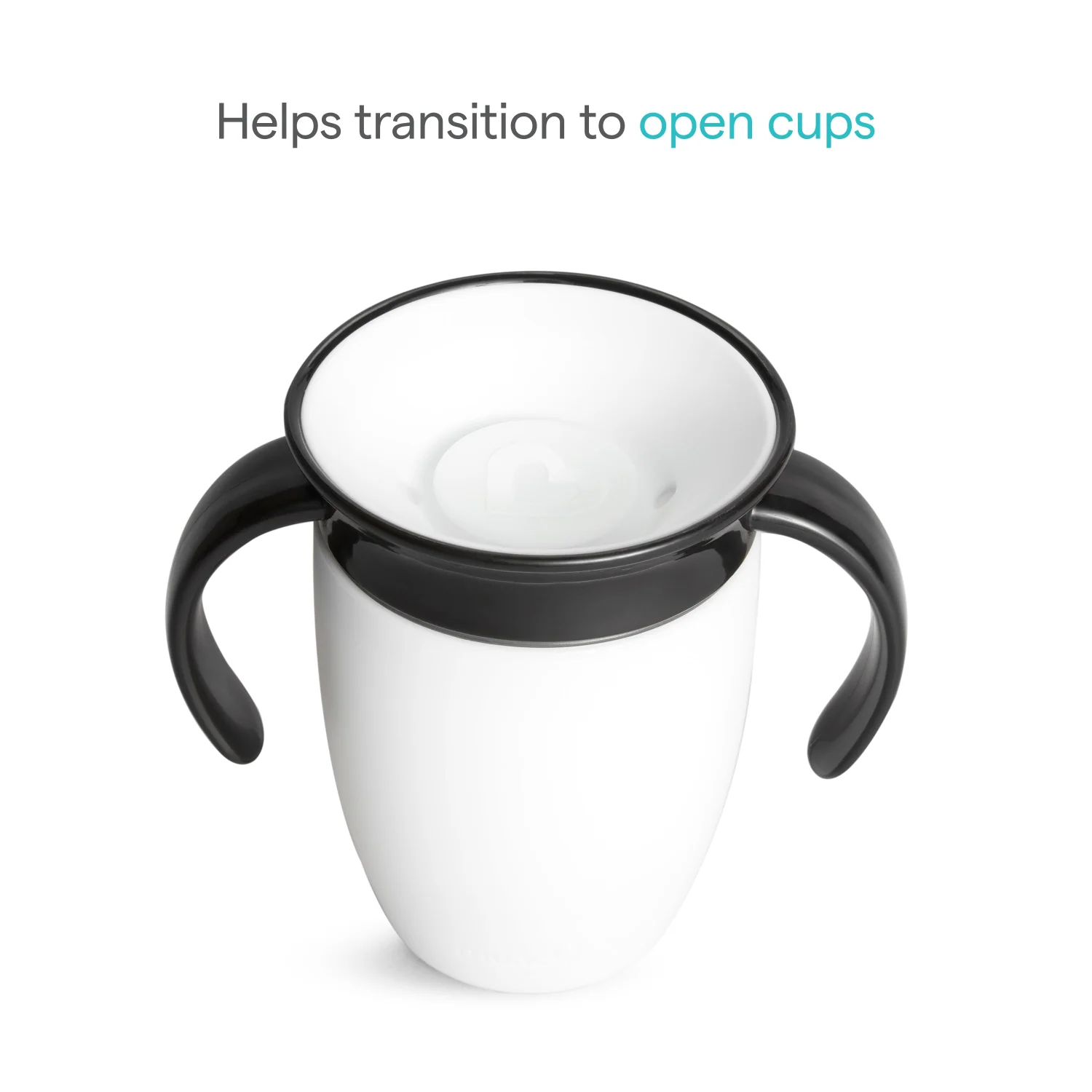 Tasse d'apprentissage Miracle® 360° Noir & Blanc, 7oz, lot de 2