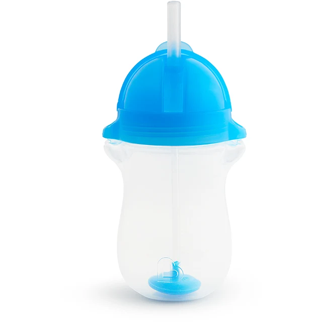 Munchkin Any Angle Click Lock Weighted Straw Cup, 10oz