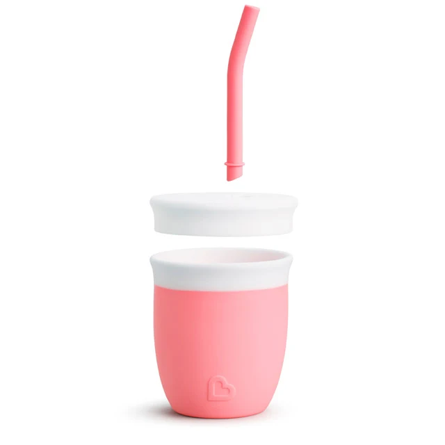 C’est Silicone!™ 빨대 트레이닝 컵, 4oz