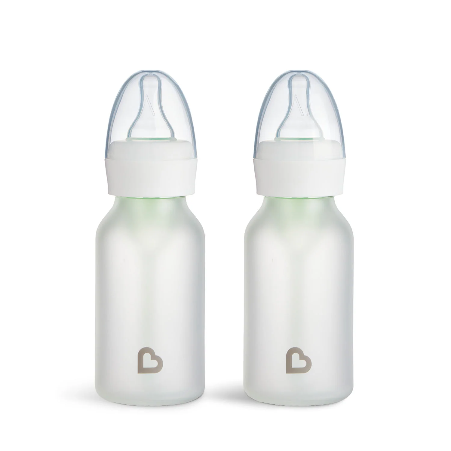 Biberon en verre et silicone Bond® pour bébé, 2 pièces, sans microplastique