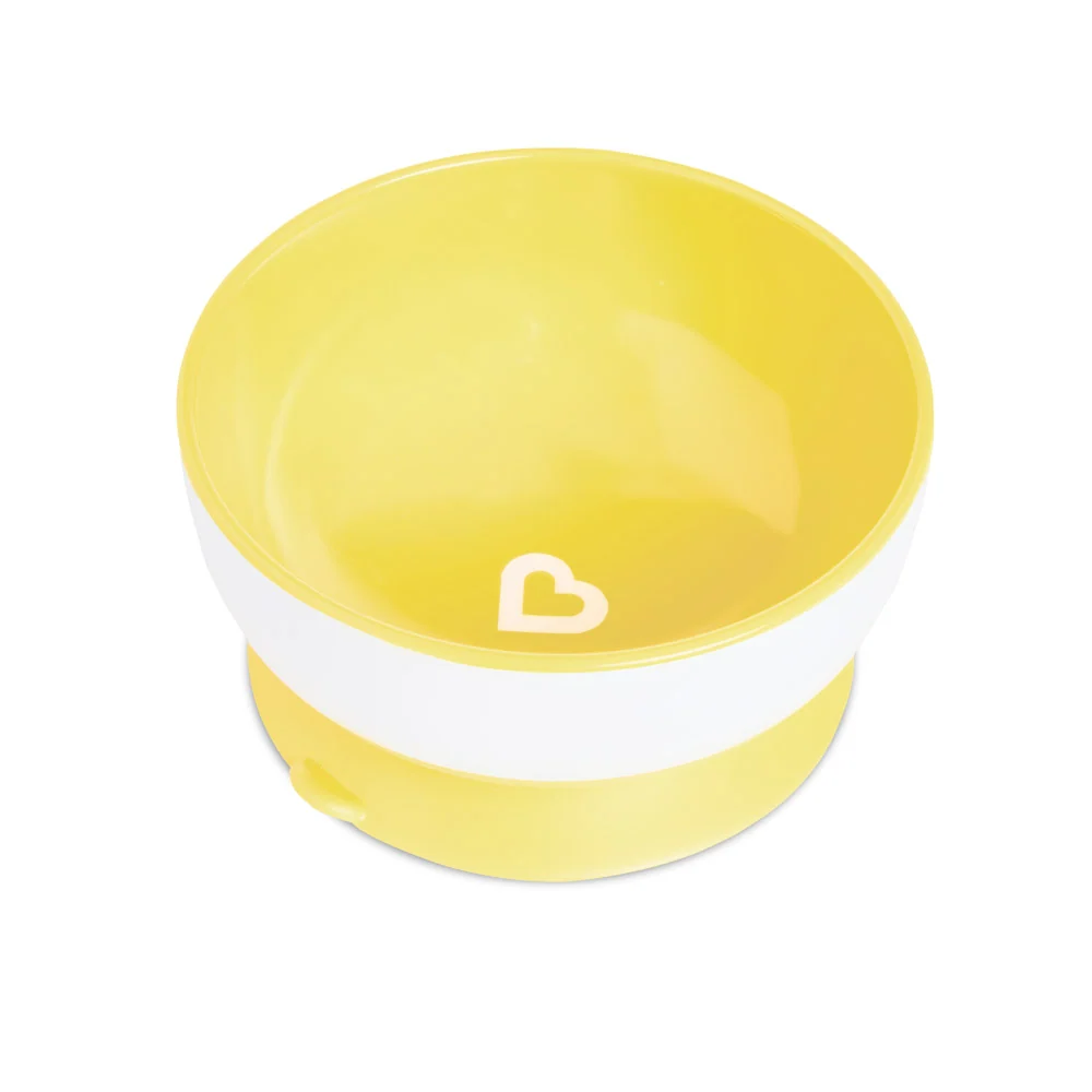 Munchkin Stay Put Suction Bowls 3 Pack for Baby Mealtime
