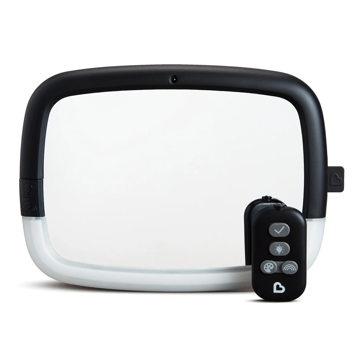 Night Light Baby In-Sight Pivot Car Mirror with Glare-Free LED Lights