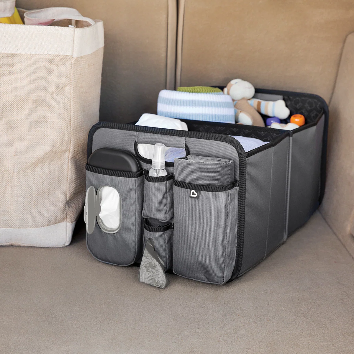 Out-N-About™ Trunk Organizer and Changing Station for Travel with Kids