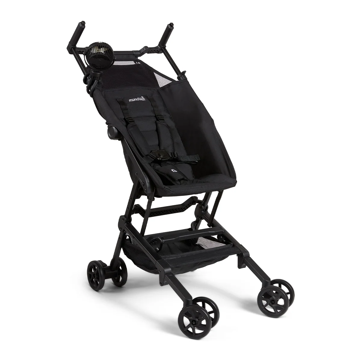 Ventilatore da passeggino Munchkin con gambe flessibili e batteria ricaricabile