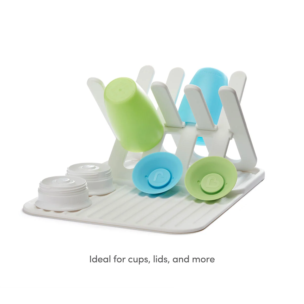 Silicone Drying Rack and Mat That Folds Flat