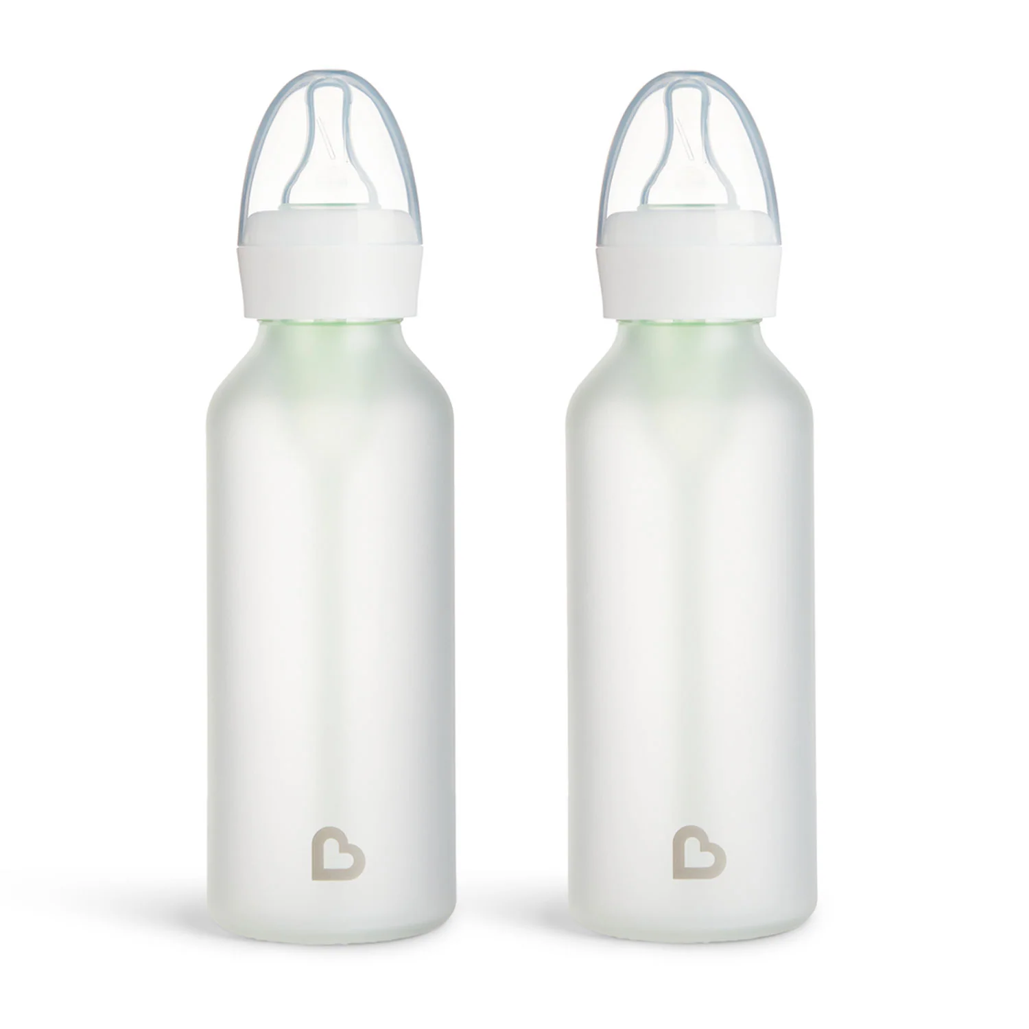 Biberon en verre et silicone Bond® pour bébé, 2 pièces, sans microplastique
