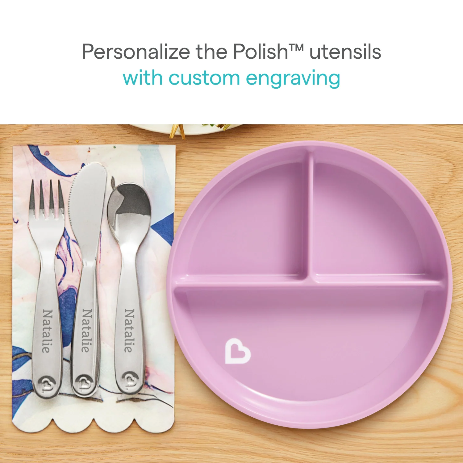 個人化 Polish™ 不鏽鋼餐具套裝